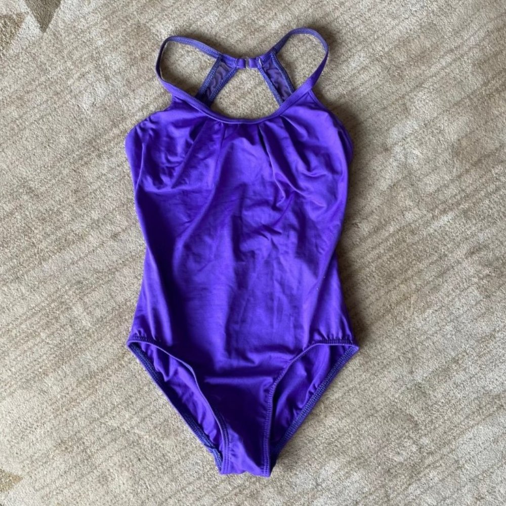 Purple Motionwear Ballet Leotard